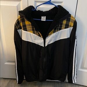 PINK Victoria's Secret Black Fleece Jacket